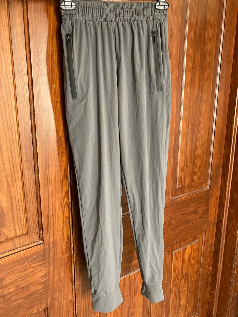 lululemon athletica Gray Track Joggers with Zip Pockets